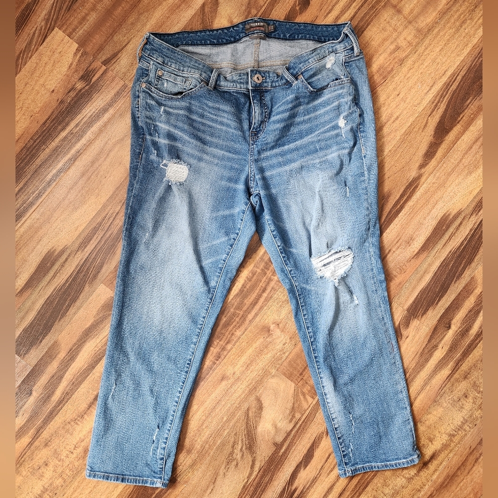 Torrid Boyfriend Straight Jeans